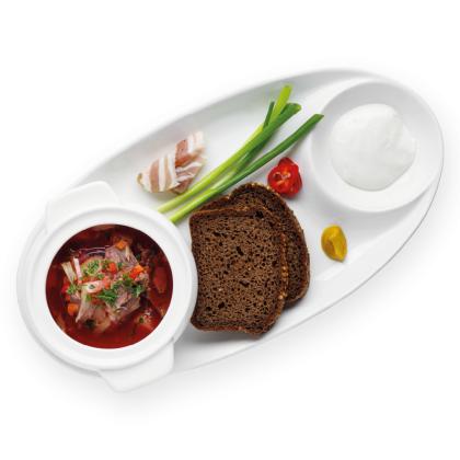 Борщ с говядиной